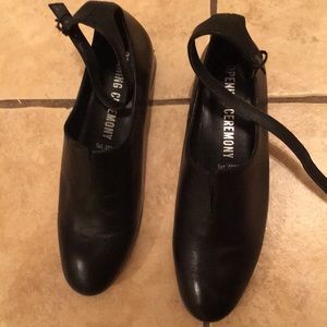 Opening Cermony Flats w/ ankle strap